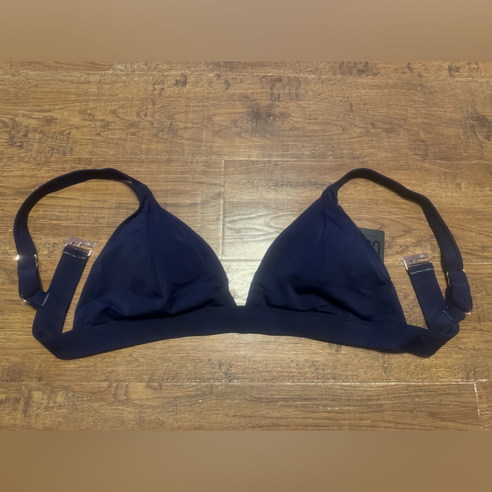 City Chic bikini top 1X-2X 18 NEW CCX Daisy NAVY